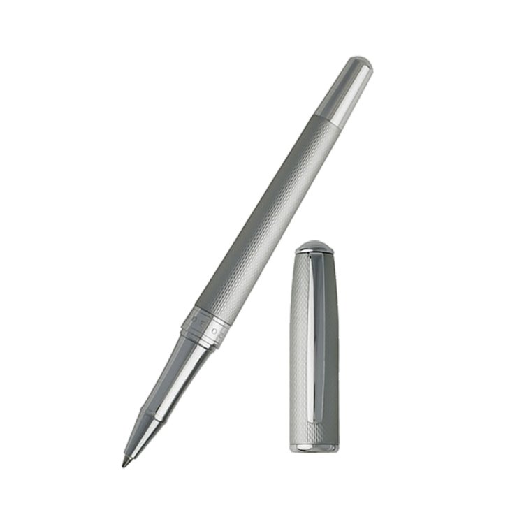 HUGO BOSS ESSENTIAL ROLLERBAL PEN Chrome Matte