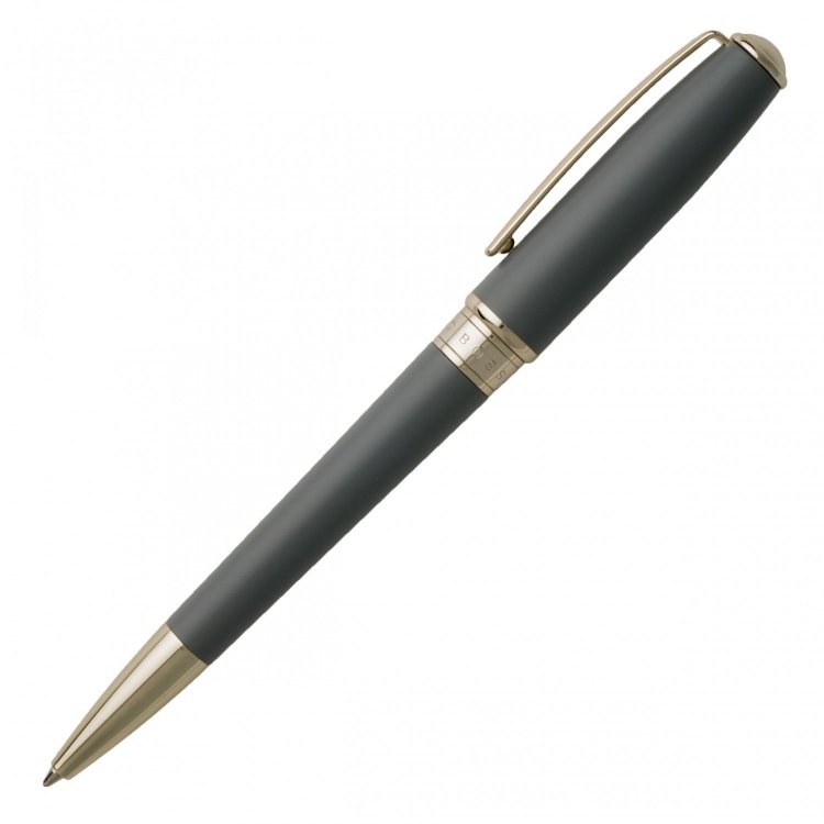 HUGO BOSS ESSENTIAL BALLPOINT PEN Grey / Gold
