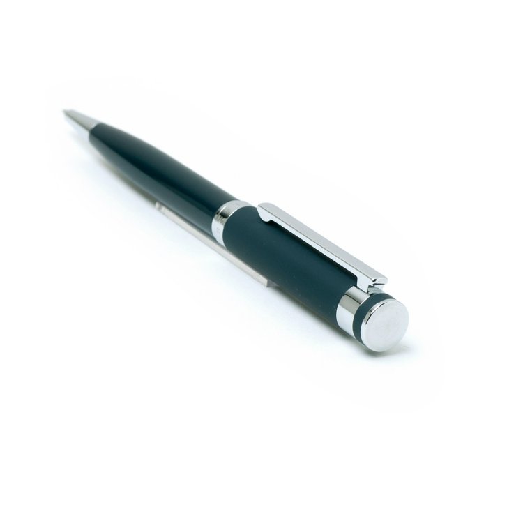 HUGO BOSS CAPTION CONTRAST BLUE BALLPOINT PEN