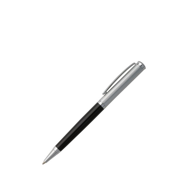 HUGO BOSS BALLPOINT PEN SOPHISTICATED DIAMOND Black Laquer