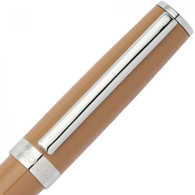 HUGO BOSS GEAR ICON CARAMEL BALLPOINT PEN