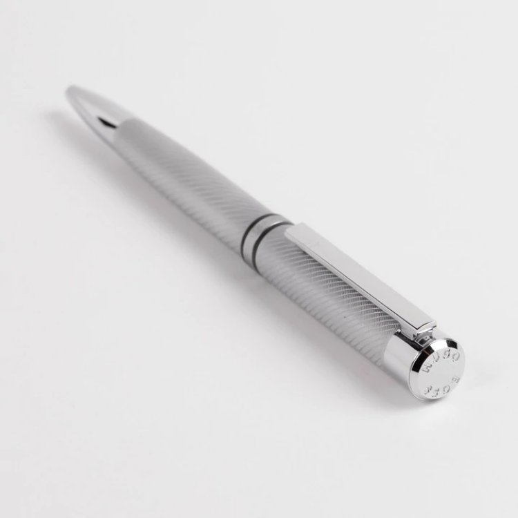 HUGO BOSS FILAMENT CHROME BALLPOINT PEN