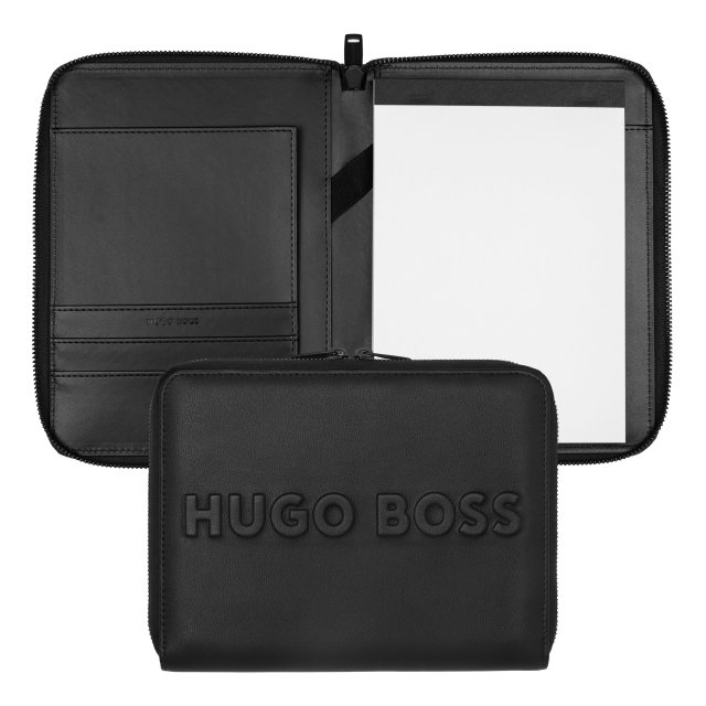 HUGO BOSS LABEL CONFERENCE FOLDER A5 BLACK