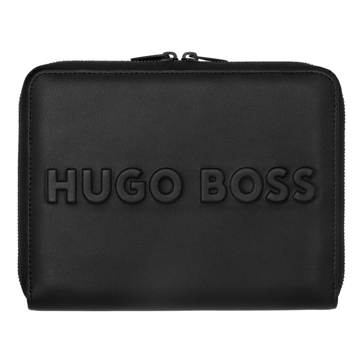 HUGO BOSS LABEL CONFERENCE FOLDER A5 BLACK