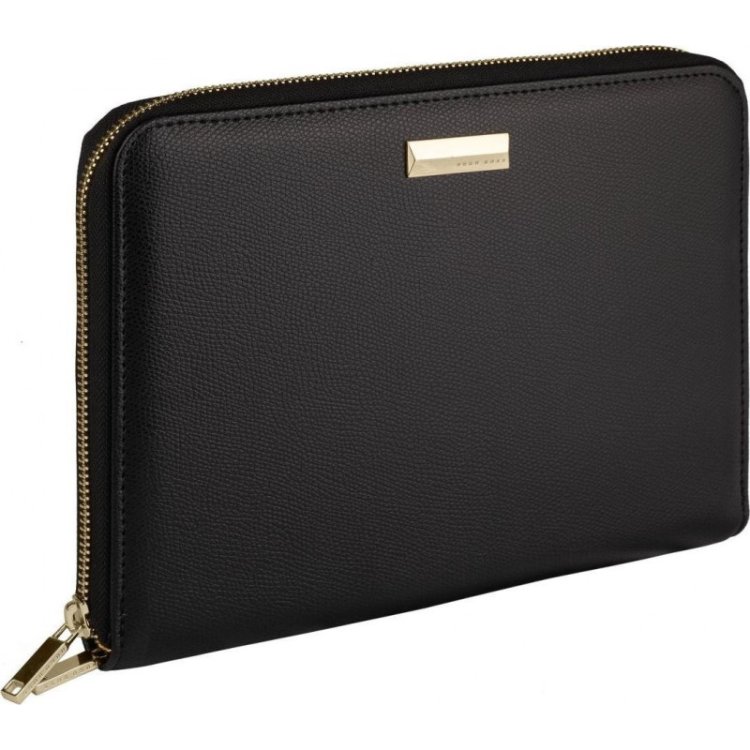 HUGO BOSS VIVID BLACK CONFERANCE FOLDER A5