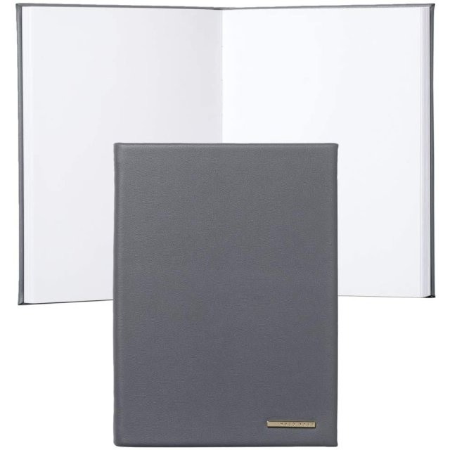 HUGO BOSS ESSENTIAL LADY A6 NOTEPAD Grey