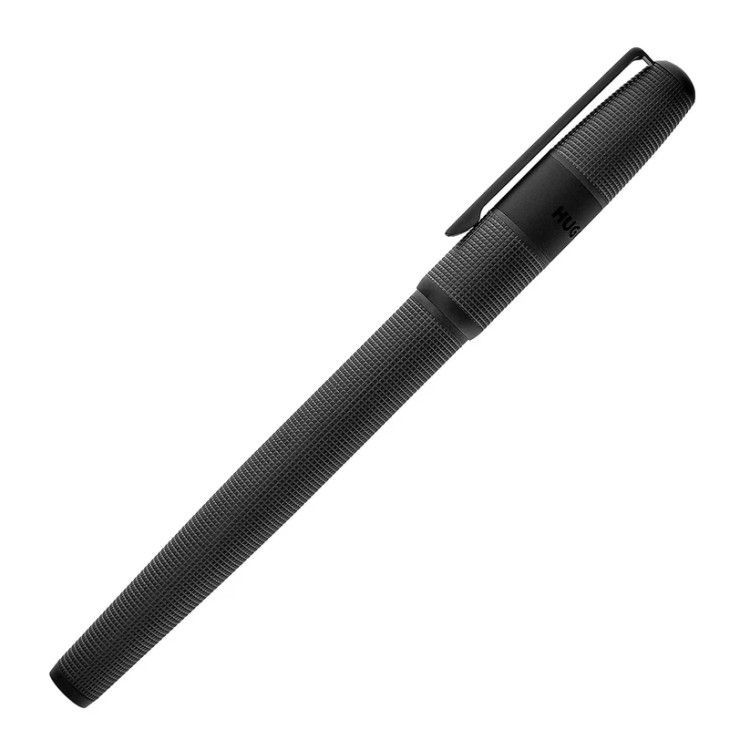 HUGO BOSS Grid Black Rollerball Pen