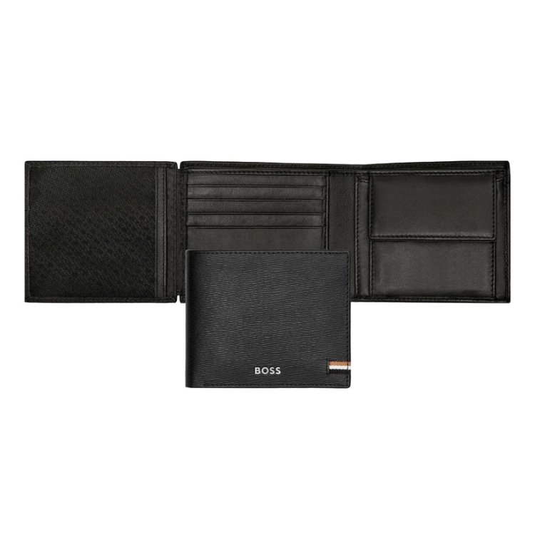 HUGO BOSS Iconic Black Money Wallet