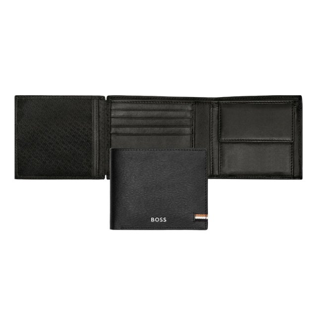 HUGO BOSS Iconic Black Money Wallet