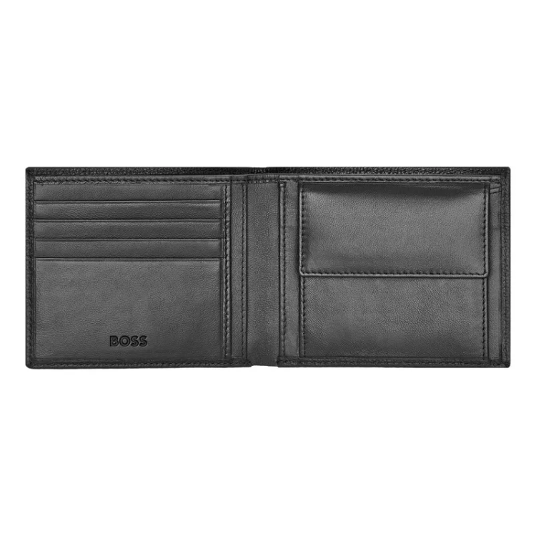 HUGO BOSS Classic Grained Black Wallet