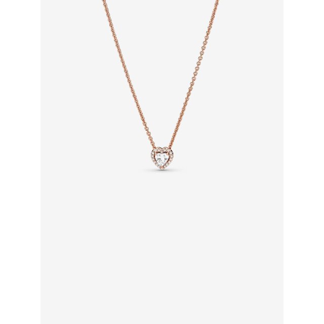 PANDORA MOMENTS Αστραφτερό Kολιέ με Kαρδιά