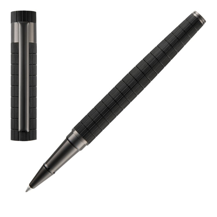 HUGO BOSS Loop Bauhaus Black Rollerball Pen