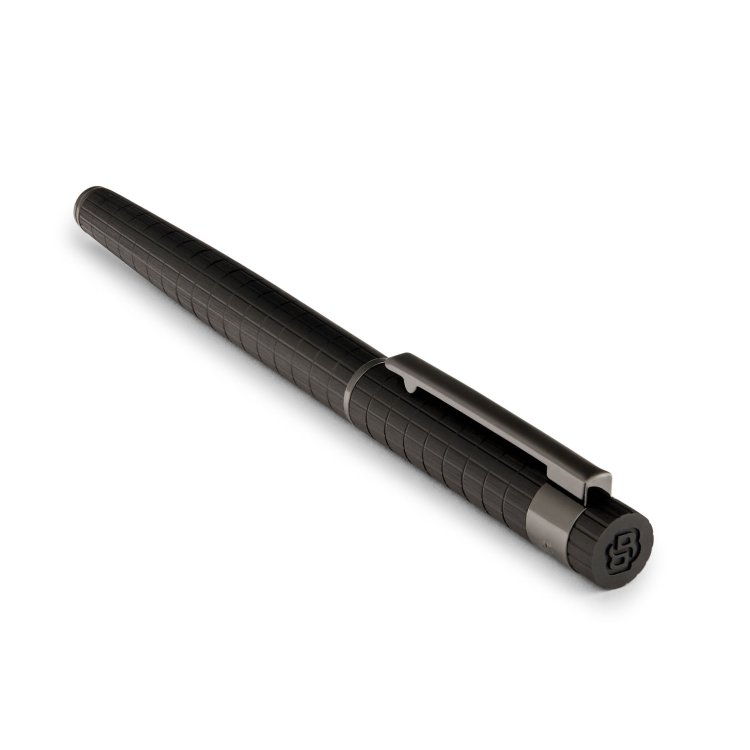 HUGO BOSS Loop Bauhaus Black Rollerball Pen