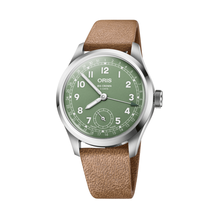 ORIS BIG CROWN POINTER DATE CALIBRE 403 Brown Leather Strap