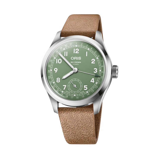 ORIS BIG CROWN POINTER DATE CALIBRE 403 Brown Leather Strap