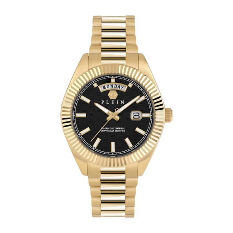PHILIPP PLEIN Superlative Gold Stainless Steel Bracelet