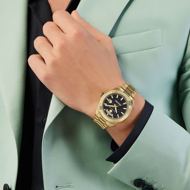 PHILIPP PLEIN Superlative Gold Stainless Steel Bracelet