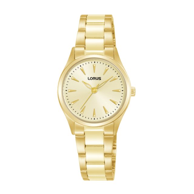 LORUS WOMEN Gold Stainless Steel Bracelet
