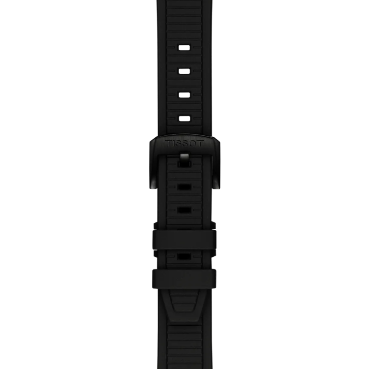 ΤΙSSOT T-RACE QUARTZ CHRONOGRAPH Black Stainless Steel Bracelet