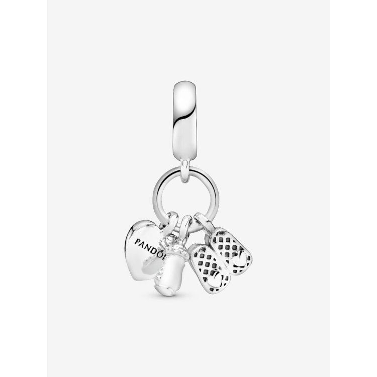 PANDORA MOMENTS Κρεμαστό Σύμβολο Μπιμπερό και Παπουτσάκια