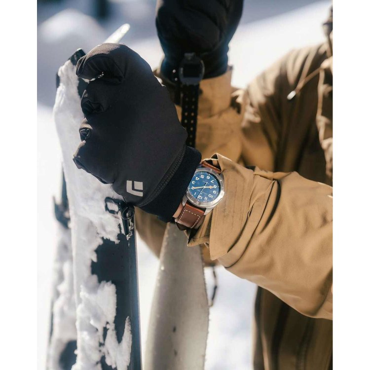 HAMILTON Khaki Field Expedition Auto Brown Leather Strap