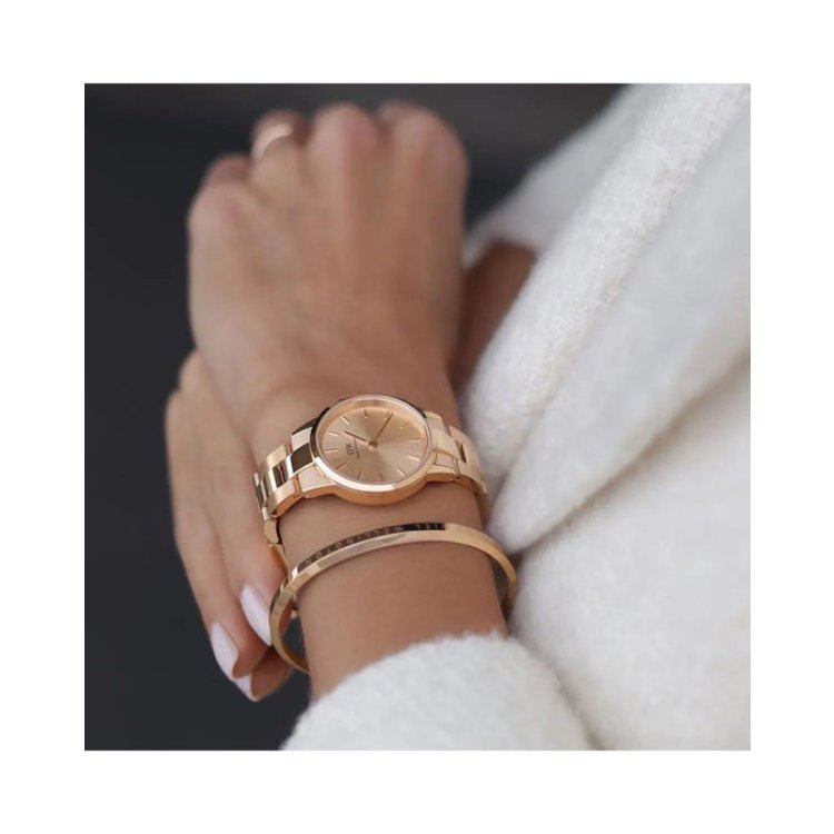 DANIEL WELLINGTON Iconic Link Rose Gold