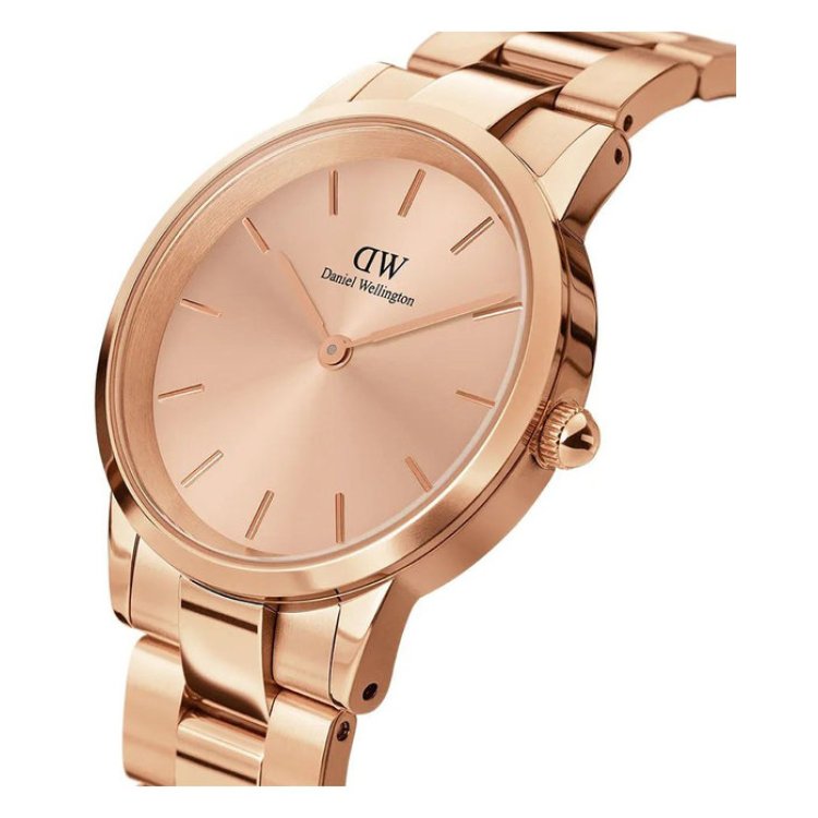 DANIEL WELLINGTON Iconic Link Rose Gold