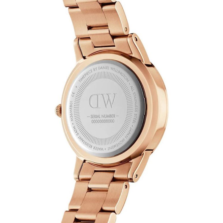 DANIEL WELLINGTON Iconic Link Rose Gold