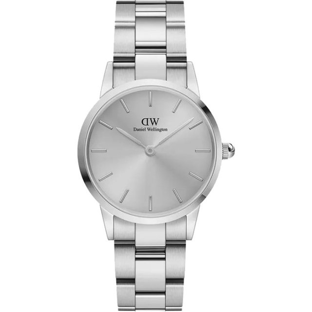 DANIEL WELLINGTON Iconic Link Unitone Silver