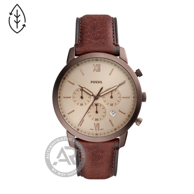 FOSSIL Neutra Chrono Brown Eco Leather