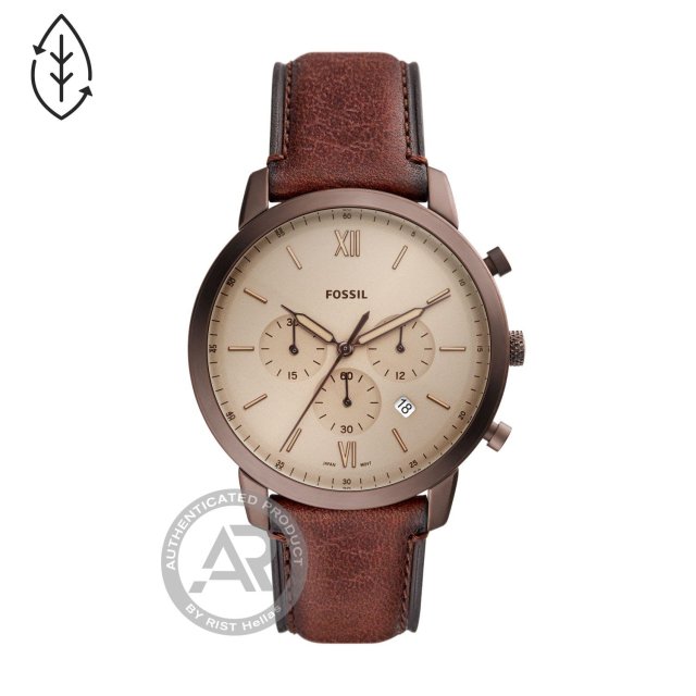 FOSSIL Neutra Chrono Brown Eco Leather