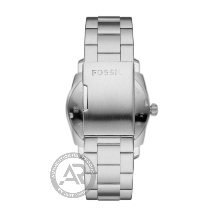 FOSSIL Machine Day-Date Stainless Steel Bracelet