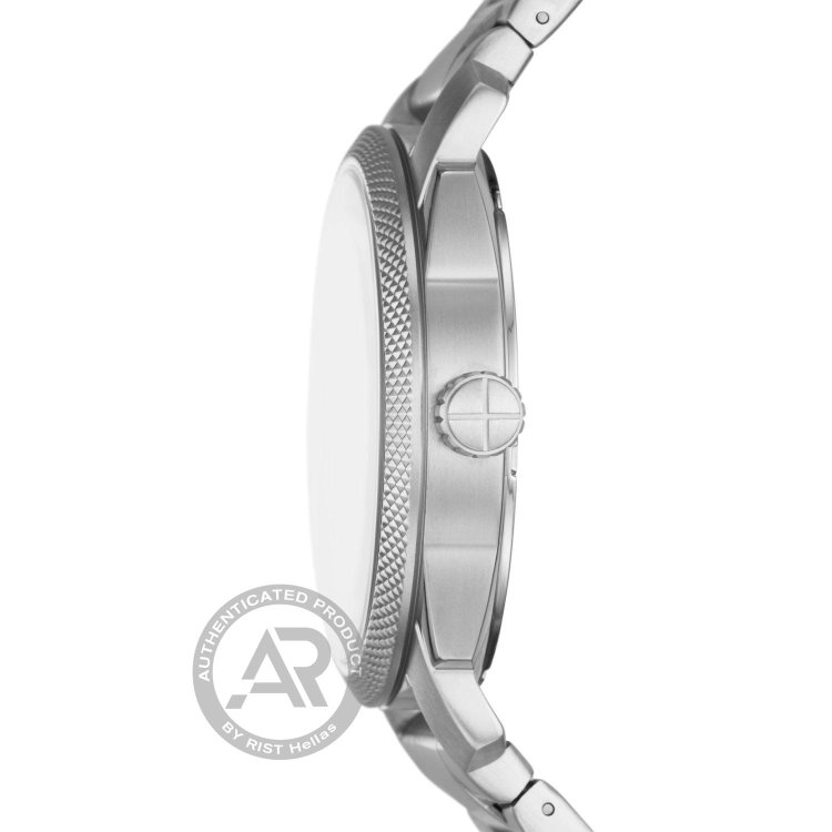 FOSSIL Machine Day-Date Stainless Steel Bracelet