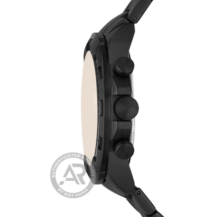 FOSSIL Bronson Chrono Black Stainless Steel Bracelet