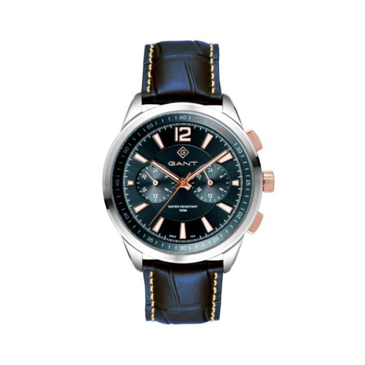 GANT Walworth Multifunction Blue Leather
