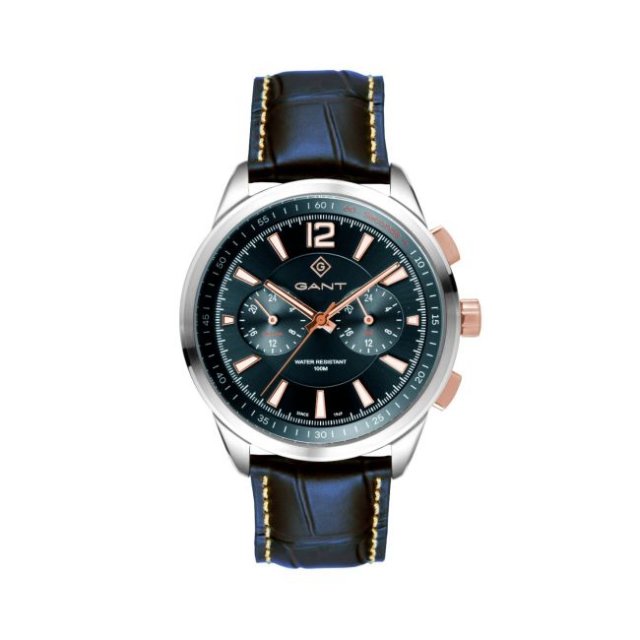 GANT Walworth Multifunction Blue Leather