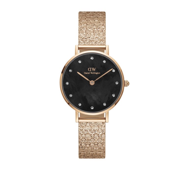 DANIEL WELLINGTON Petite Pressed Piano Lumine MOP Black