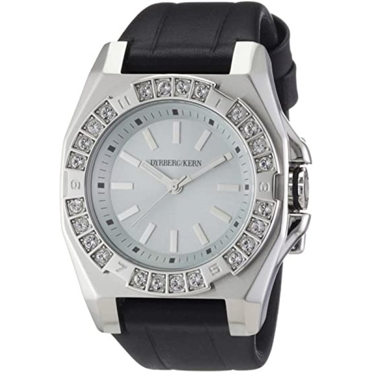 DYRBERG KERN PRIVILEGIO Black Leather Strap