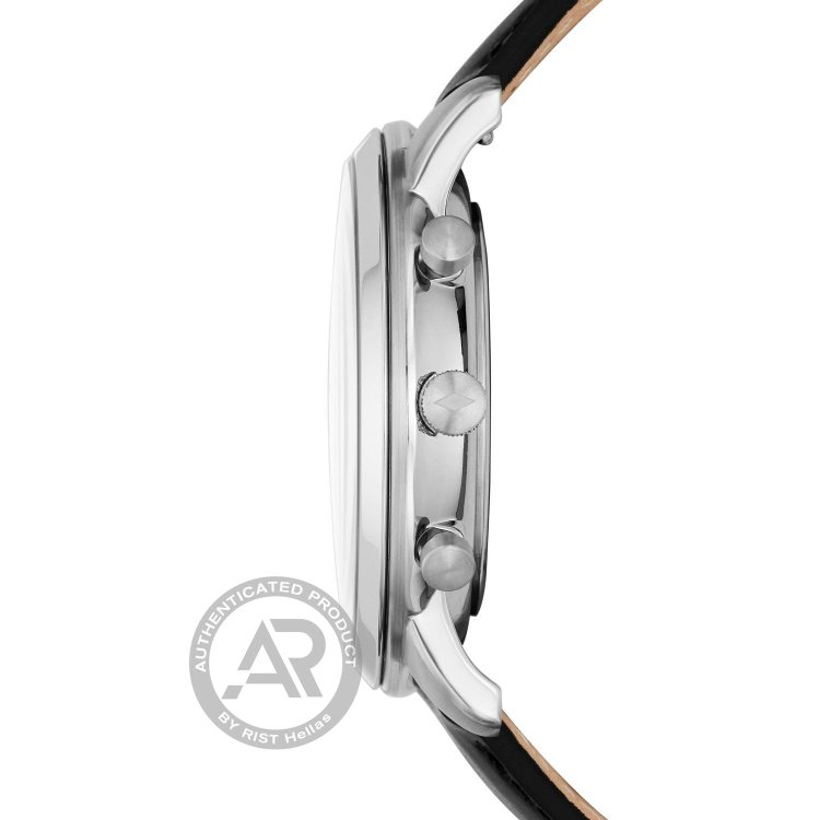 FOSSIL Neutra Chrono Black Leather Strap