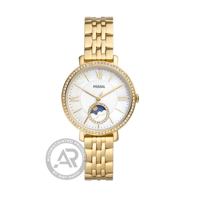 FOSSIL Jacqueline Sun Moon Gold Stainless Steel Bracelet