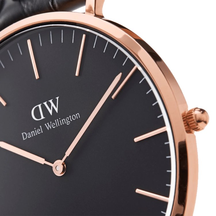 DANIEL WELLINGTON Classic St Mawes Artic Brown Leather