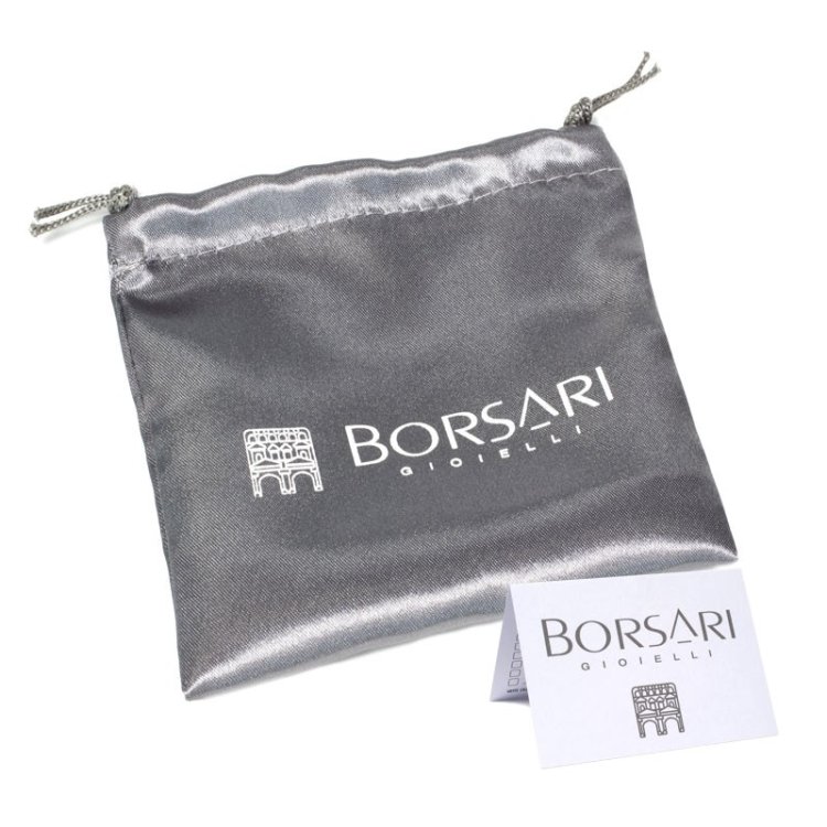 BORSARI Audace Nautico Grey Keychain Stainless Steel