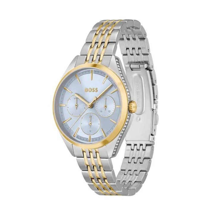 BOSS Τwo Tone Stainless Steel Bracelet