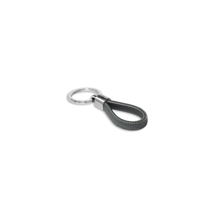 BORSARI Audace Nautico Grey Keychain Stainless Steel