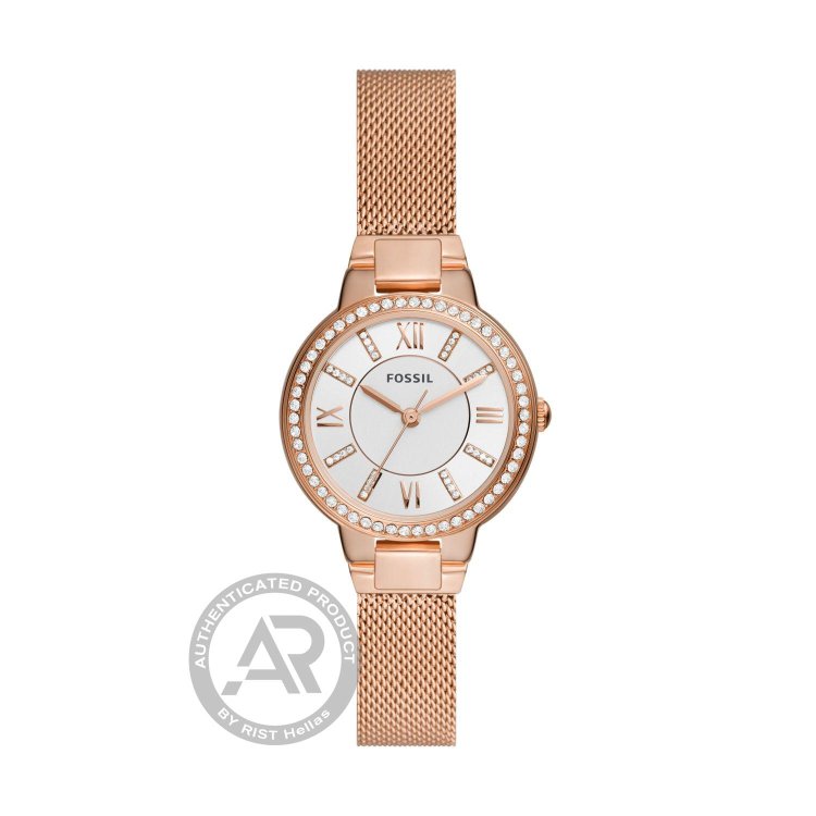 FOSSIL Virginia Rose Gold-Tone Stainless Steel Bracelet