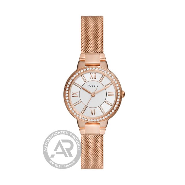 FOSSIL Virginia Rose Gold-Tone Stainless Steel Bracelet