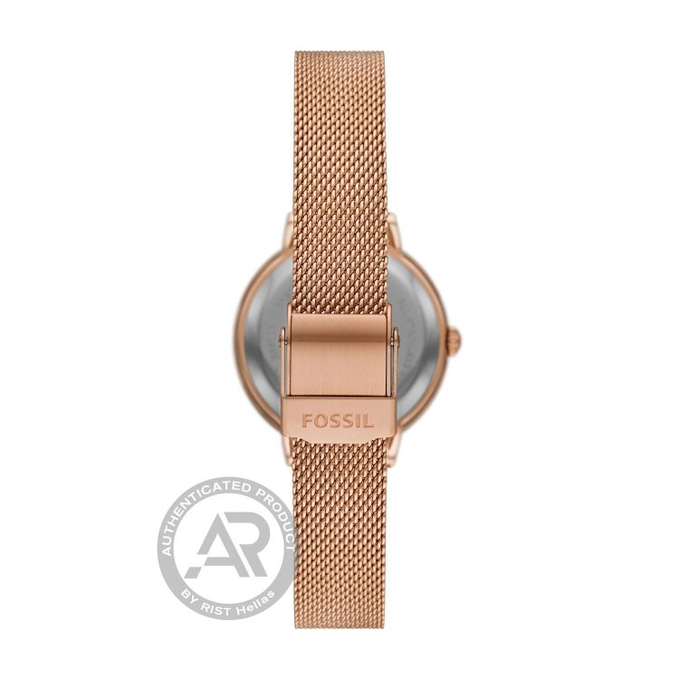 FOSSIL Virginia Rose Gold-Tone Stainless Steel Bracelet