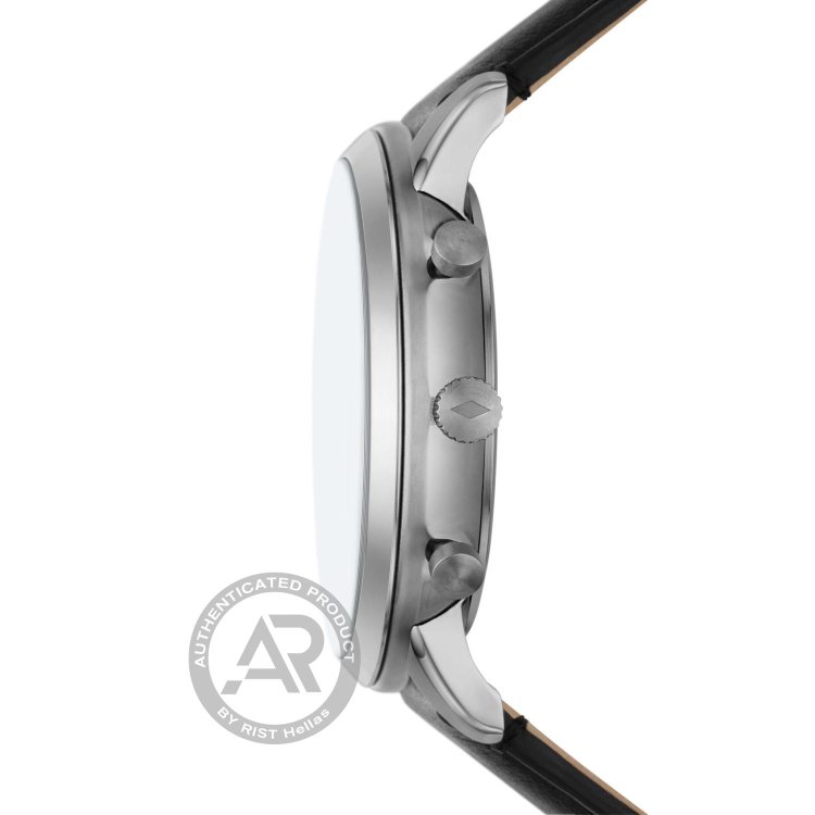 FOSSIL Neutra Chrono Black LiteHide™ Leather  Strap