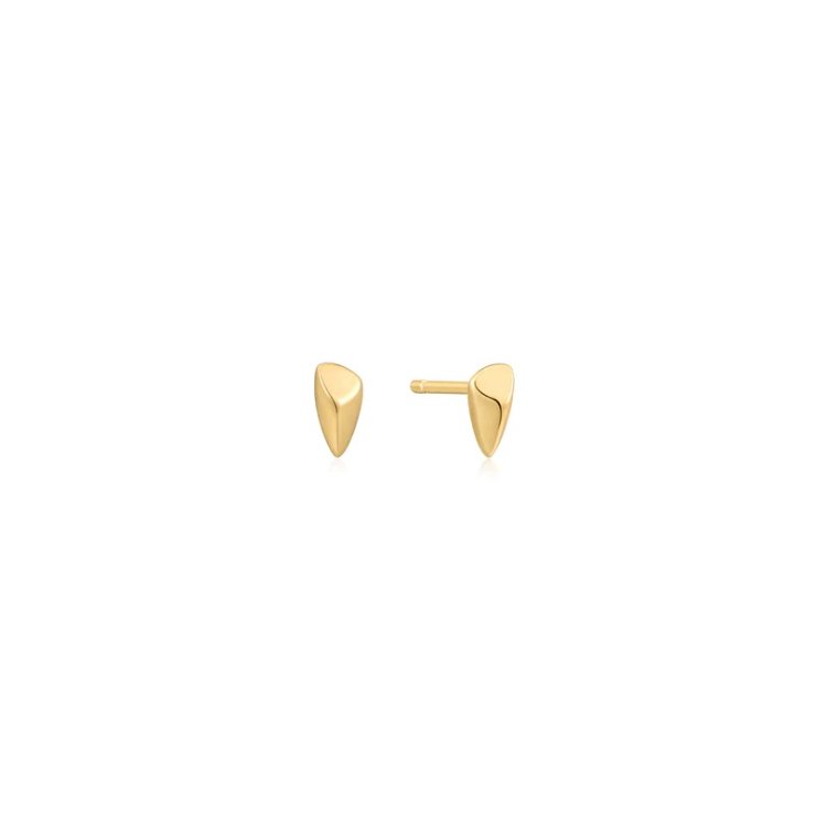 ANIA HAIE TOUGH LOVE Gold Arrow Stud Earrings