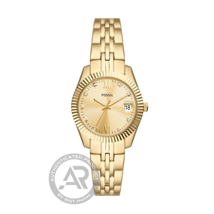FOSSIL Scarlette Gold Tone Stainless Steel Bracelet